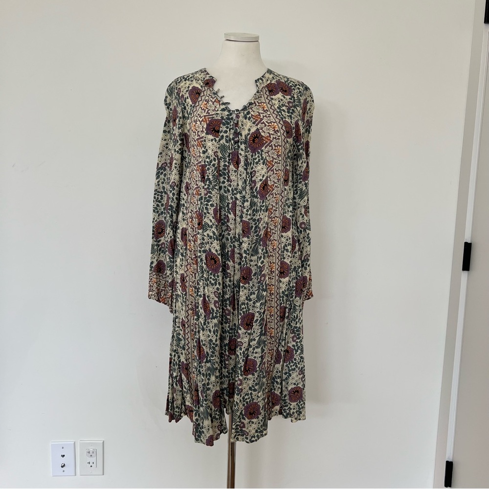 Natalie Martin Fiore Short Printed Dress S